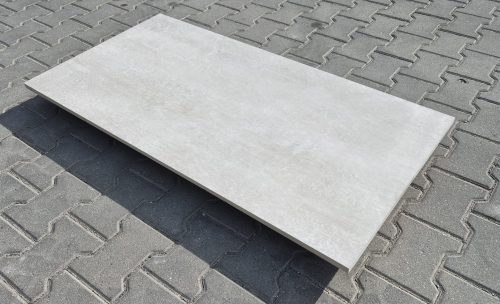 Płytki tarasowe jasno-szare gresowe