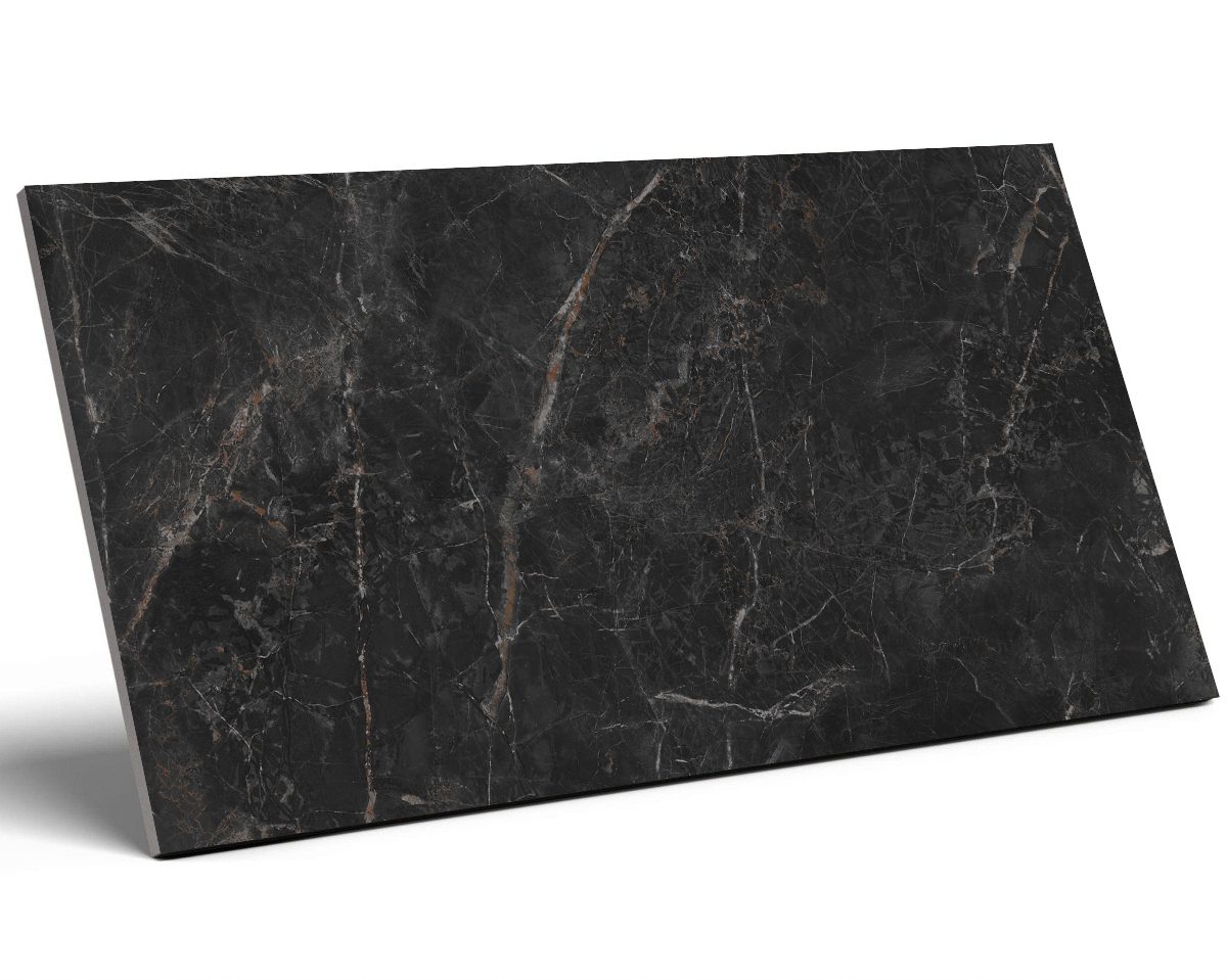Litos Black – płyta tarasowa 60x120x2 cm Czarne płyty tarasowe 60x120 – matowy gres 2 cm